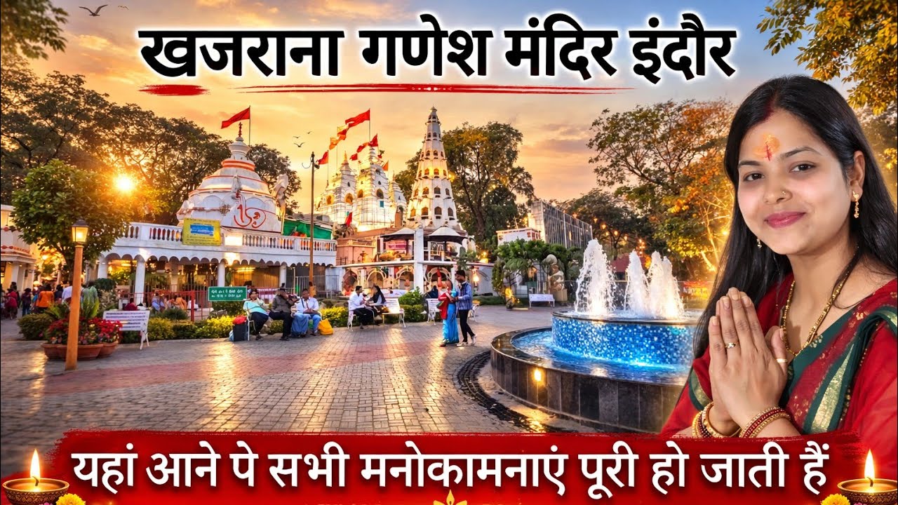 श्री खजराना गणेश मंदिर इंदौर दर्शन 🚩khajranaGanesh