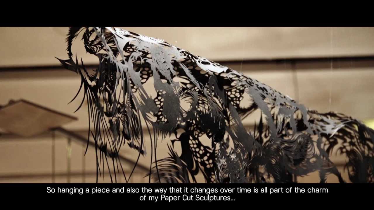 Paper Cut Sculpture -- Nahoko Kojima -- Documentary (2013)