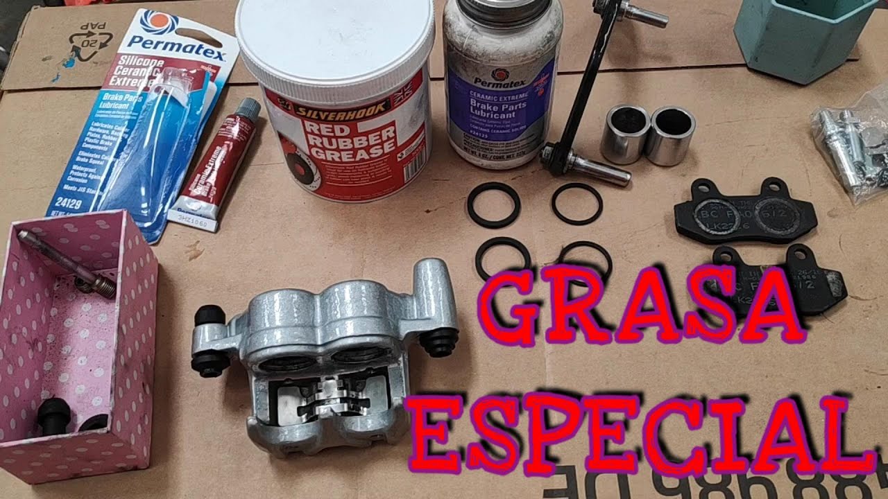 Como poner retenes nuevos en la pinza de freno y que productos utilizar. Restauración moto