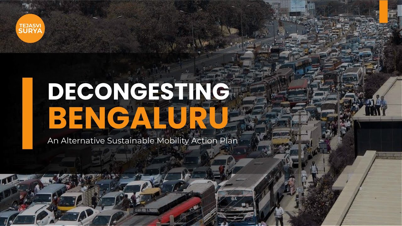 Tejasvi Surya's presentation on Decongesting Bengaluru | Why Tunnel Road is not a solution