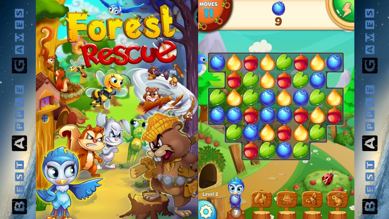Forest Rescue (HD GamePlay)