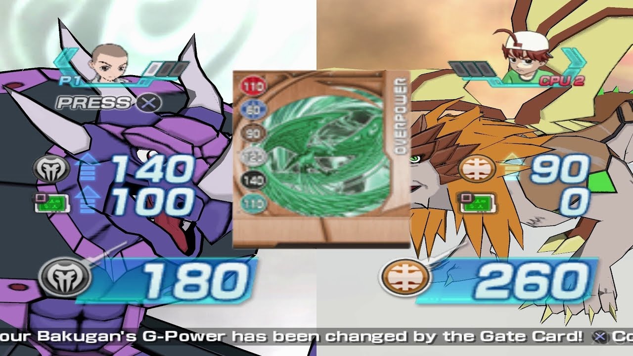 Bakugan Battle Brawlers PS2 Геймплей HD (PCSX2)