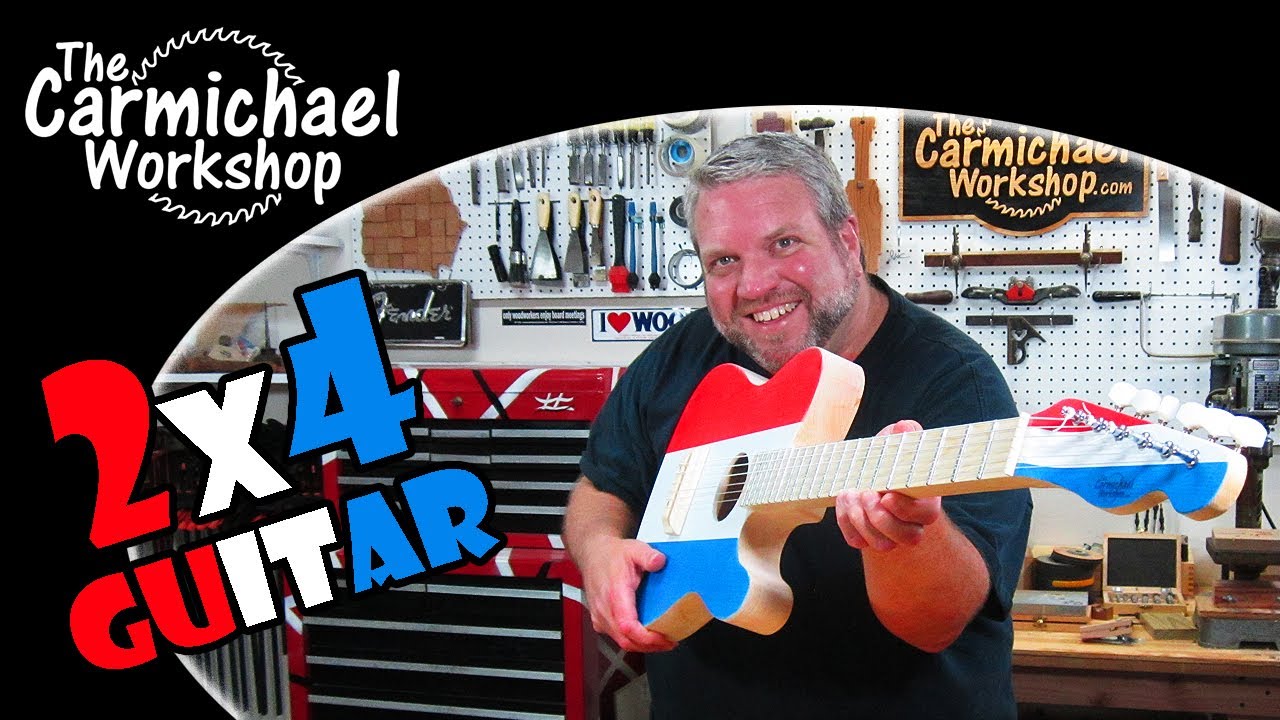 Сделайте акустическую гитару Telecaster 2x4 — победитель конкурса 2x4 2014 года