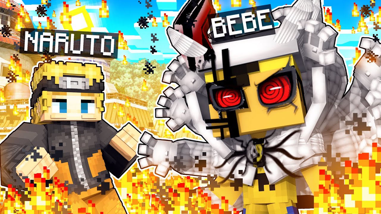 Who's Your Family? O NOVO FILHO DO NARUTO DESPERTOU O MODO BARION JUUBI + KARMA no Minecraft