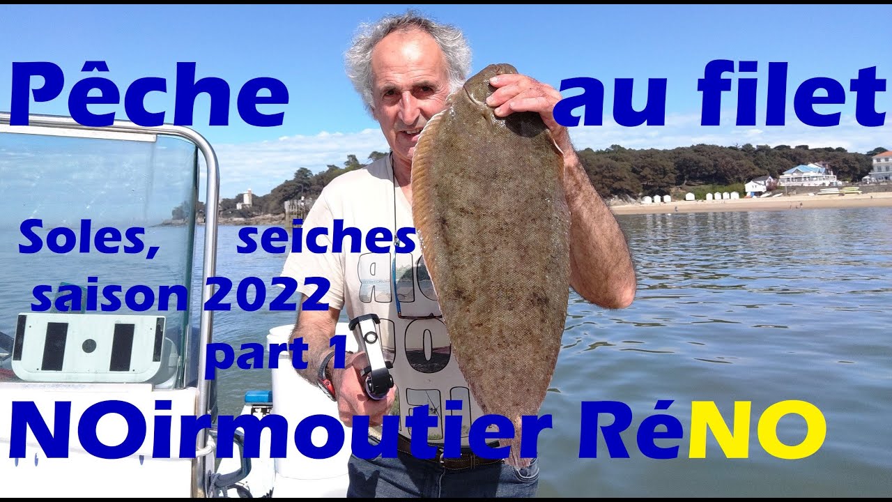 Pêche au filet soles, seiches