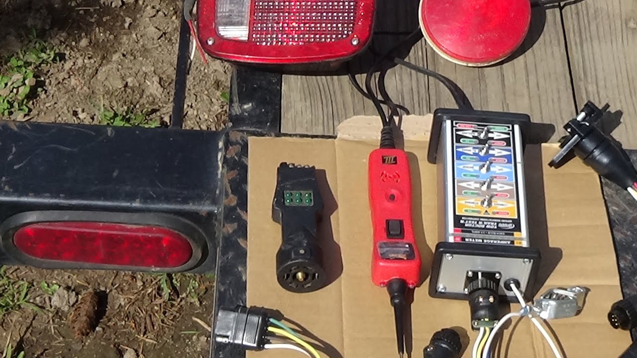 Ремонт фар прицепа с помощью Tow Doctor и Power Probe