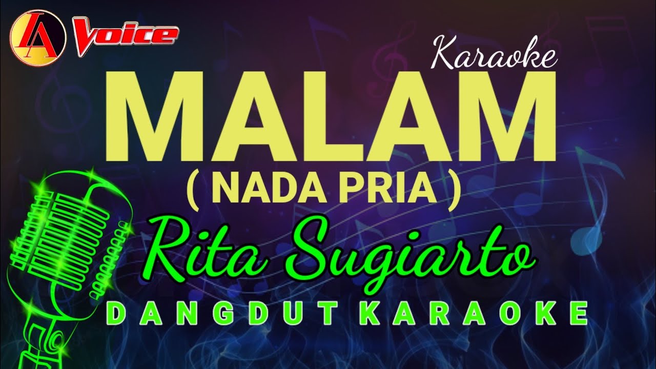 Malam Karaoke | Rita Sugiarto | Nada Pria 