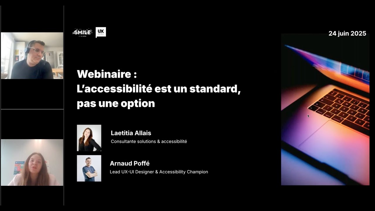 [REPLAY] UX-LIVE – Accessibilité numérique : comprendre les enjeux, anticiper les obligations
