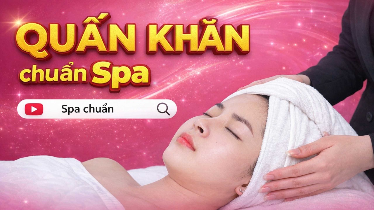 Hướng Dẫn Quấn Khăn Chuẩn Spa | Kỹ Thuật Cơ Bản Cho Học Viên Mới