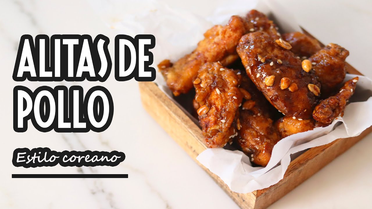 Alitas de pollo estilo coreano | Chicken wings | Korean recipe | Receta coreana