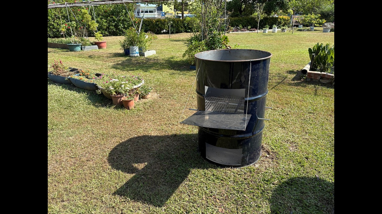 長安農園20250823(柴火爐製作)