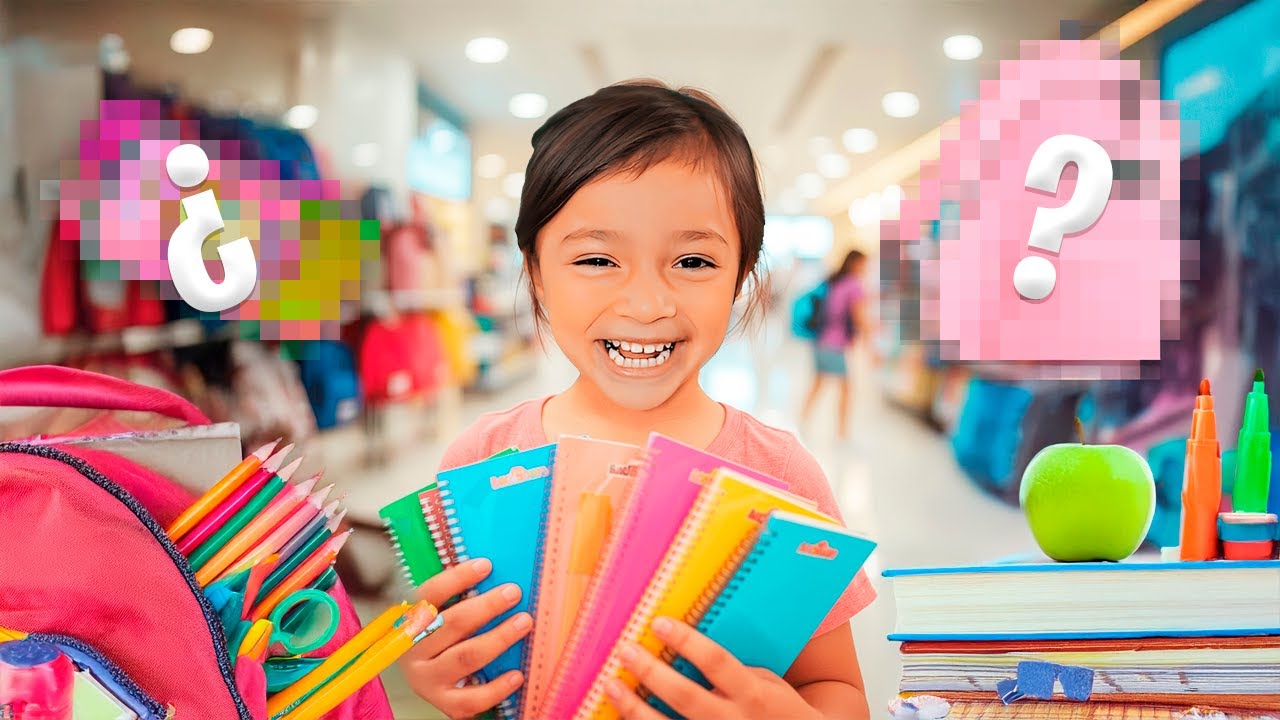 MELANIE COMPRANDO LOS ÚTILES ESCOLARES DEL NUEVO AÑO ESCOLAR 2025