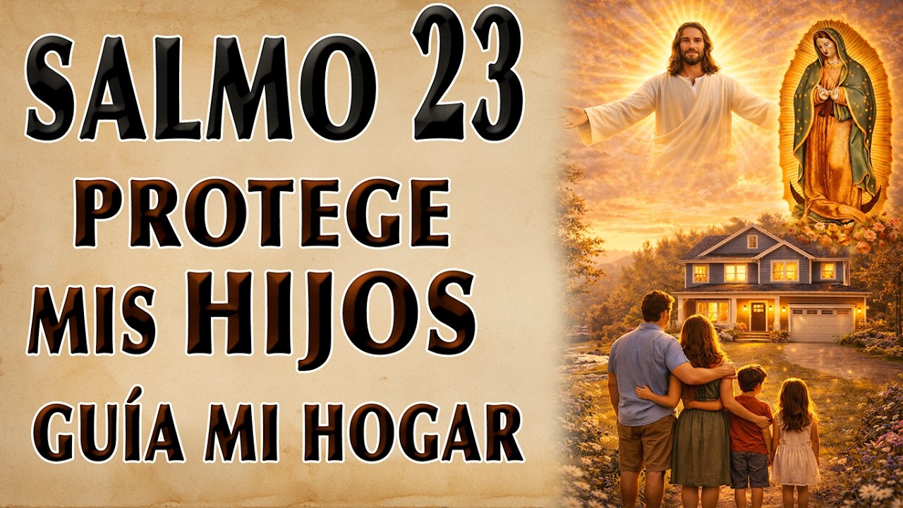 SALMO 23 ORACIÓN PROTEGE A MIS HIJOS Y GUÍA MI HOGAR