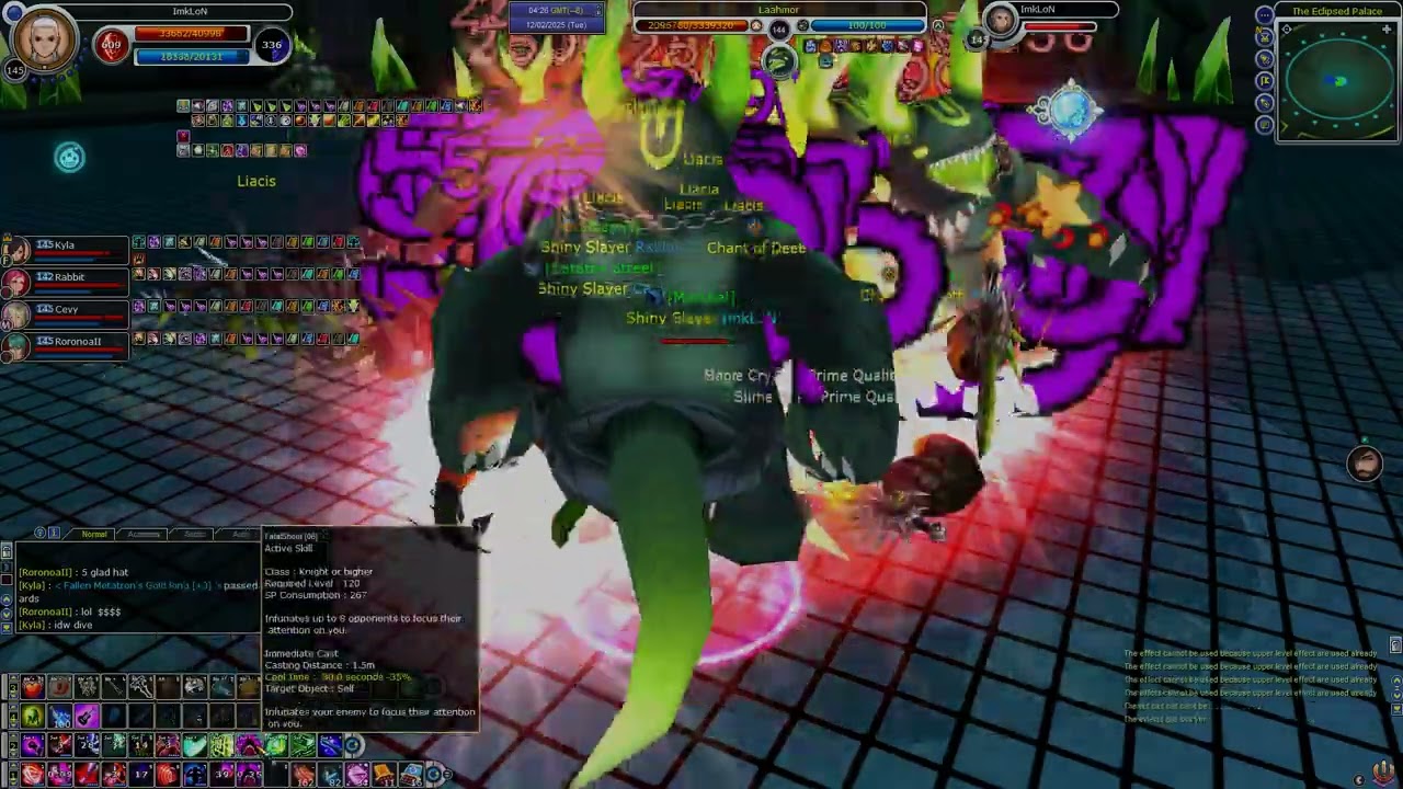 Fiesta Online - The Eclipsed Palace - New Instance Dungeon (Gear Lvl 145)