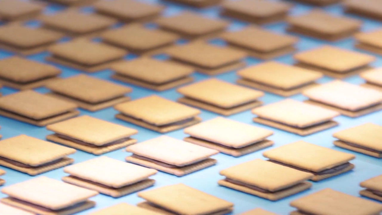 Schubert - Pick-and-Place Verpackungsmaschine f&uuml;r Doppel-Kekse
