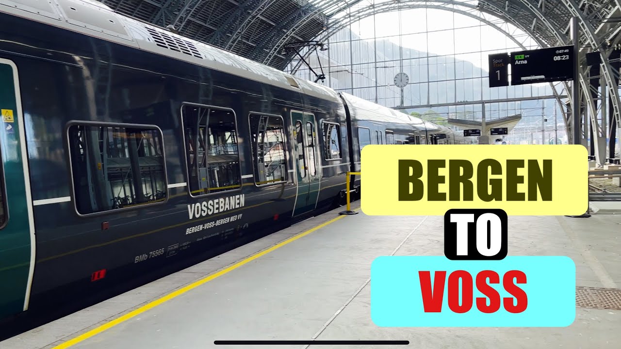 Scenic Train Ride Bergen To Voss | Norway Train Rides | Norway In A Nutshell From Bergen Norway
