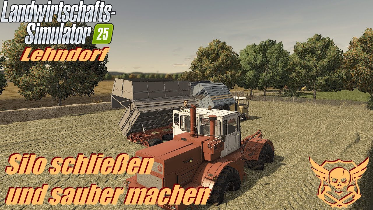 LS25 Lehndorf #018 | Silo schließen und sauber machen | #ls25
