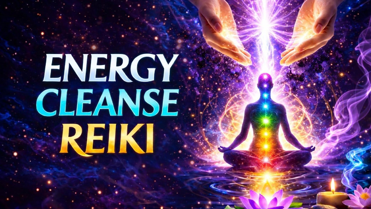 Reiki Energy Cleansing | Remove Negative Energy | 30 Minute Healing Session