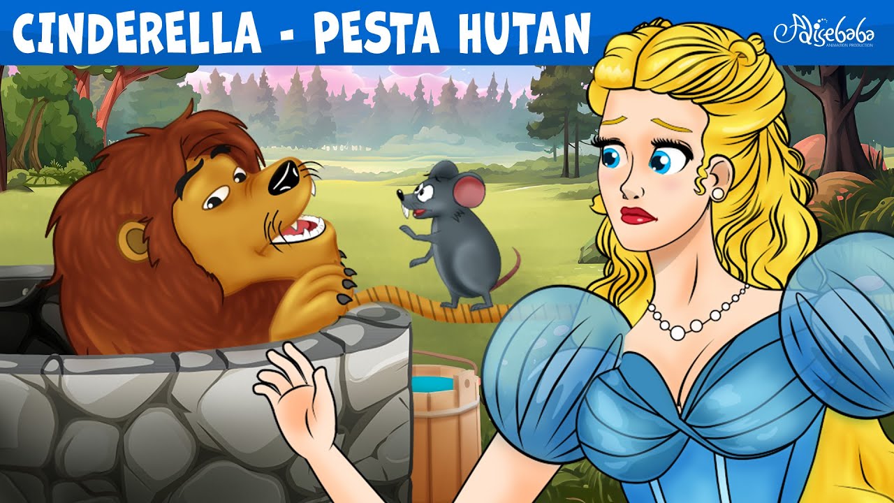 Cinderella di Pesta Hutan 🎉💙 | Kartun Anak Anak | Bahasa Indonesia Cerita Anak