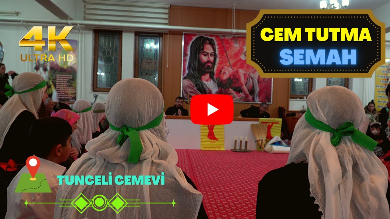 Cem Tutma - Semah - Tunceli Cemevi - TUNCELİ - DERSİM