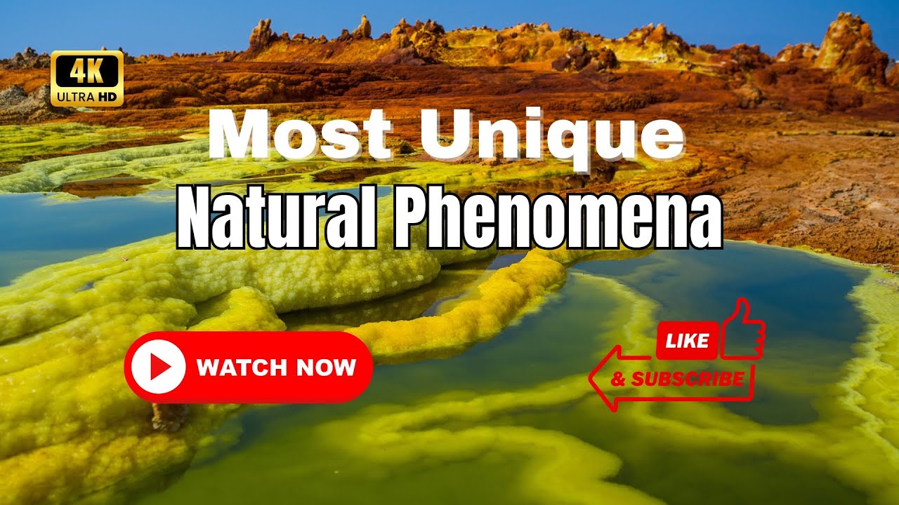 Top 10 Most Unique Natural Phenomena Around the Globe
