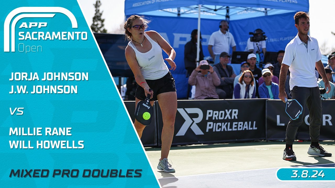 2024 APP Sacramento Open I Johnson/Johnson vs. Rane/Howells | Mixed Pro Doubles