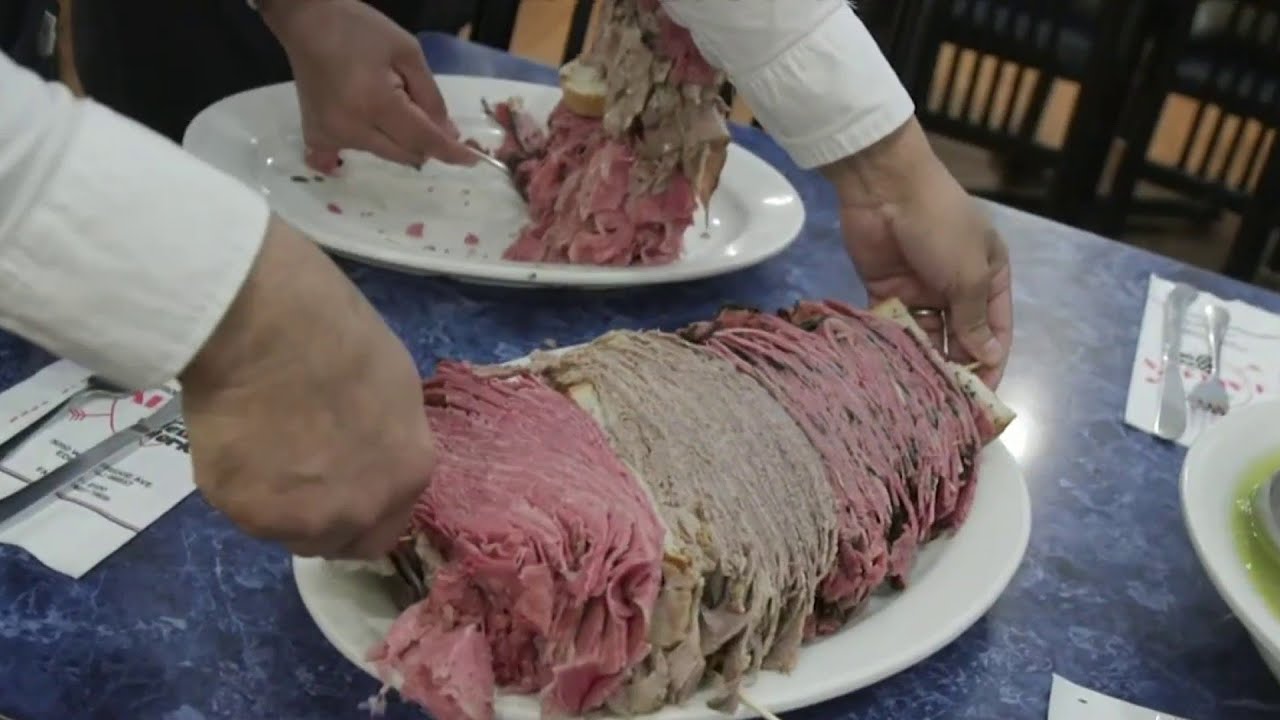 This Deli Has Giant Sandwiches That Serve 10-12 People | New York Live TV