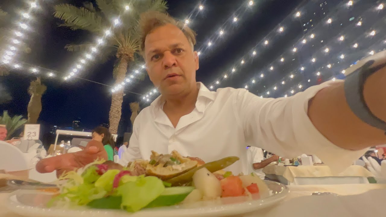 Luxury Iftar at Sheraton JBR Dubai – Kan Zaman Tent ⛺️🍽️