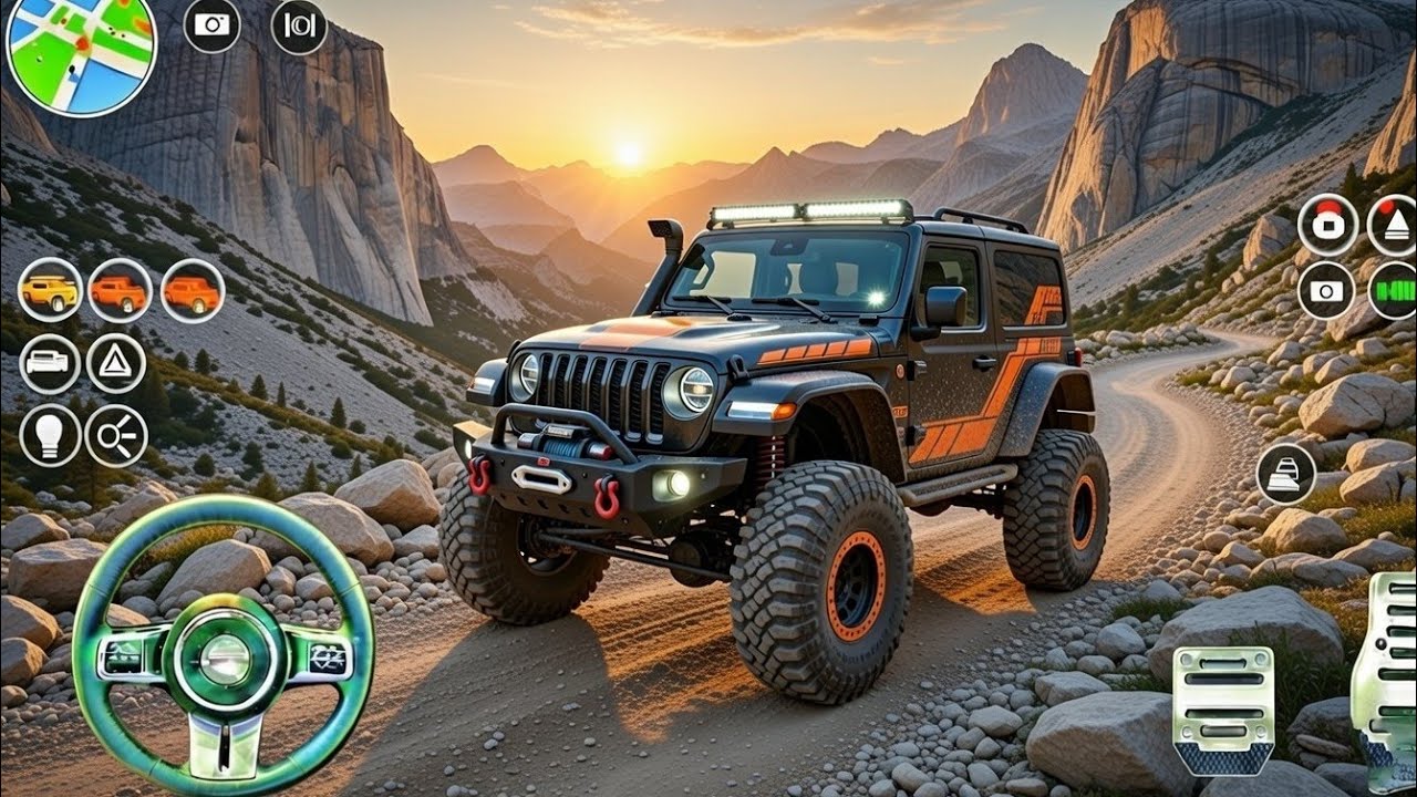 Jeep Driving 4x4 - Jeep Game | Jeep Game 3D Gameplay - Jeep Driving 3D Game - Android Gameplay 