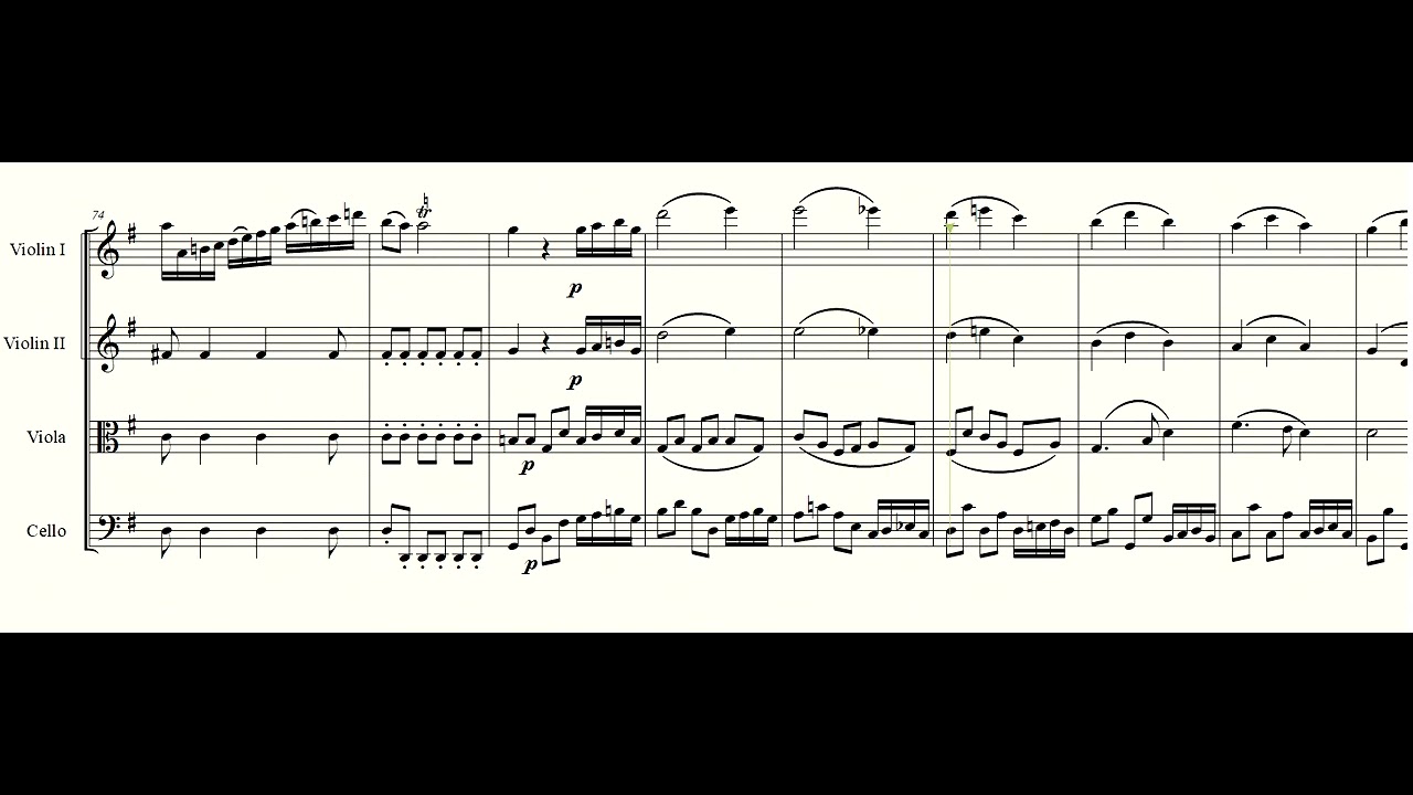 Jacopo La Fauci - String Quartet in e minor - 1. Allegro