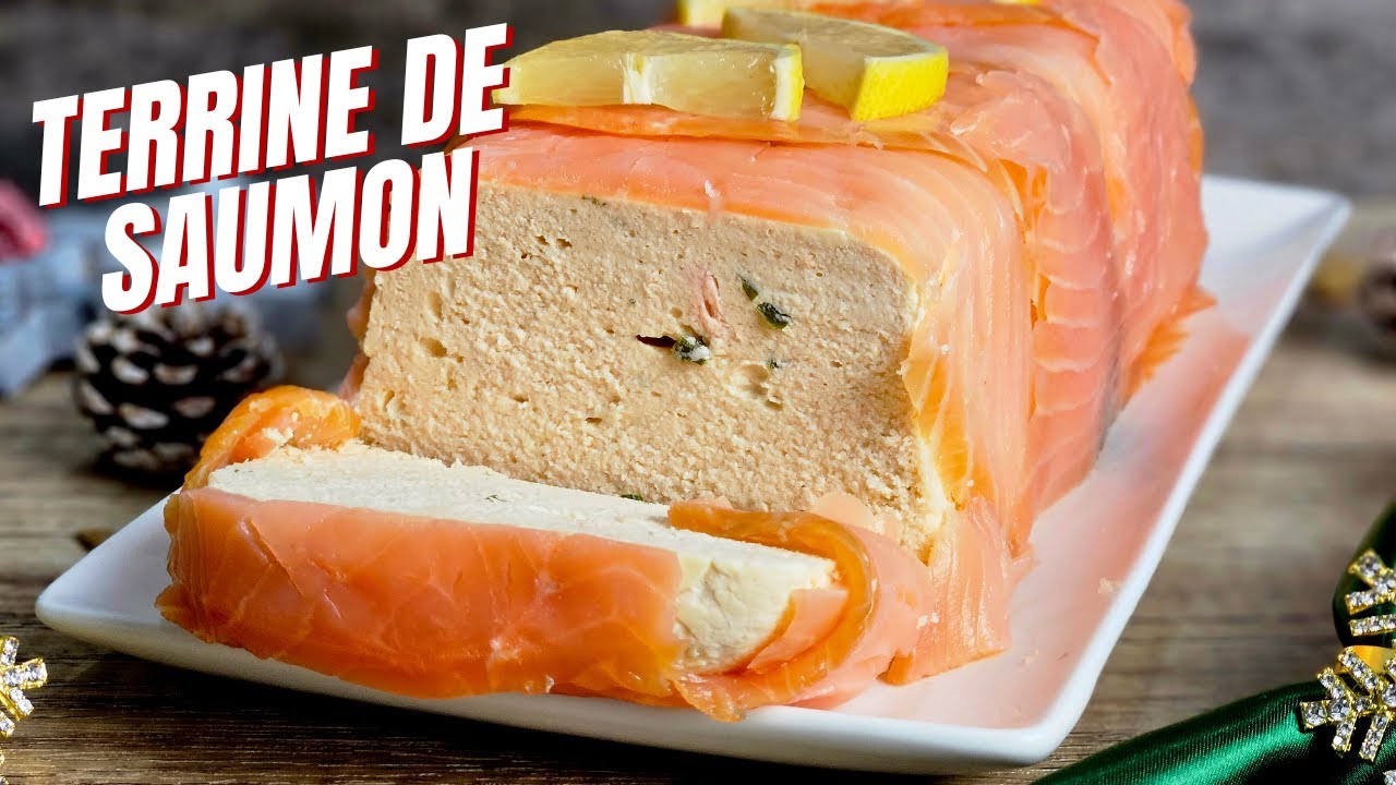 RECETTE : Terrine de saumon frais, recouverte de saumon fumé **LACHOUFAMILY**