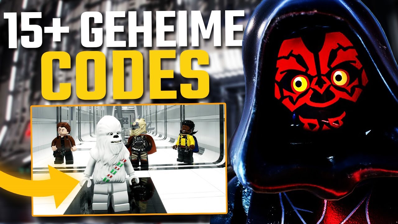 Die geheimen Codes in Lego Star Wars!