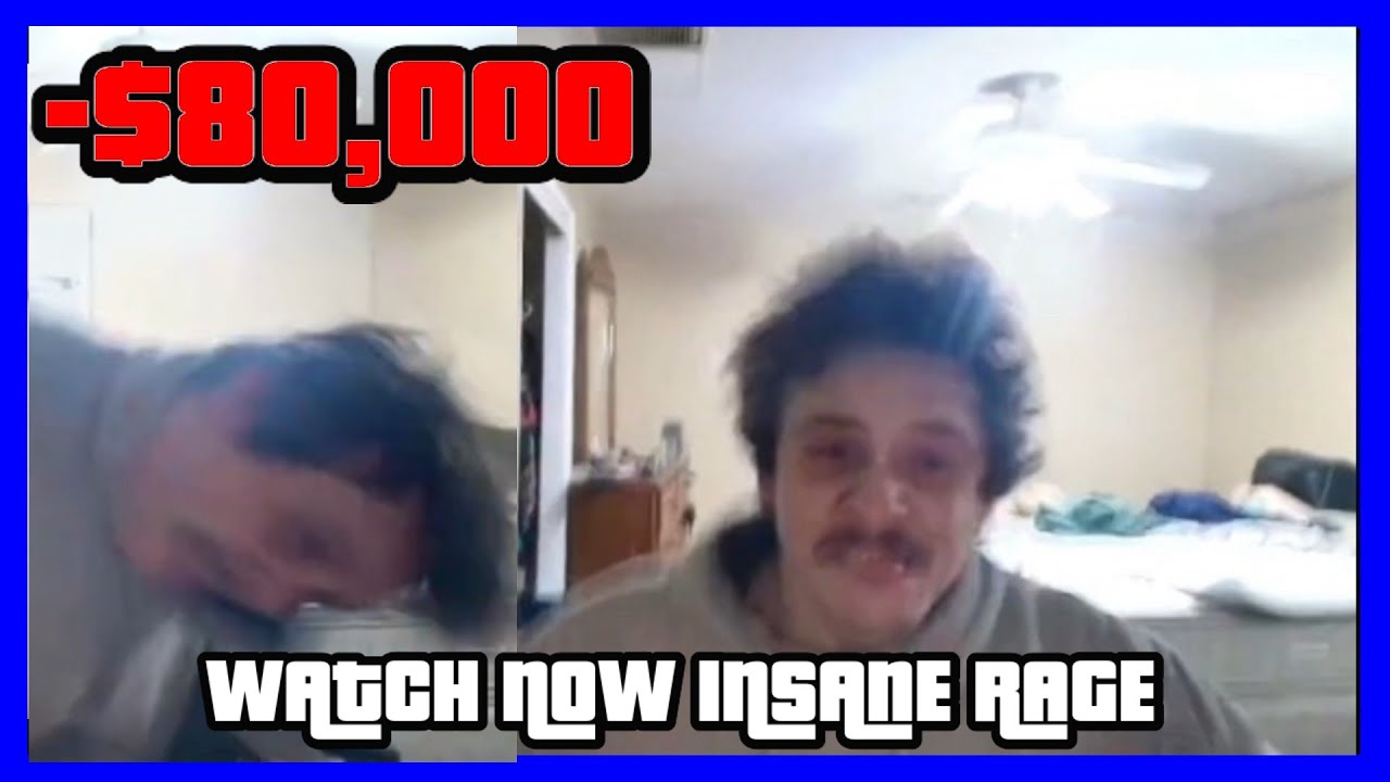 BOSSMANJACK RAGES LOST $80,000 GOES CRAZY