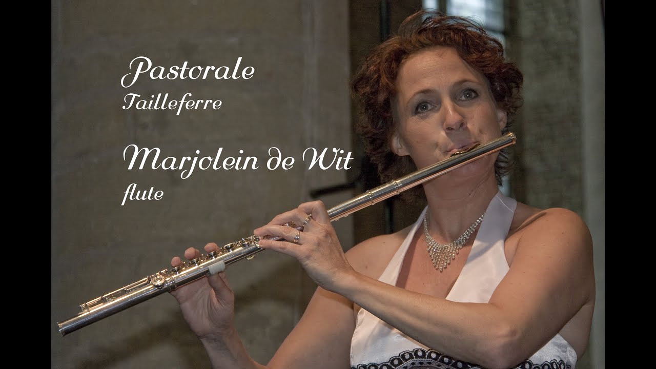 Tailleferre, Pastorale - Marjolein de Wit, flute