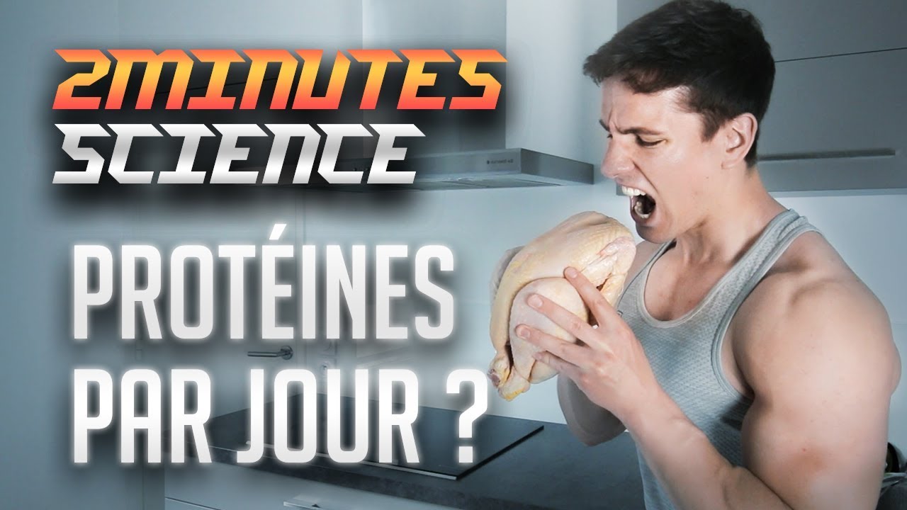 Combien de PROTÉINES PAR JOUR en MUSCULATION ? La Science en 2 Minutes (ou presque)