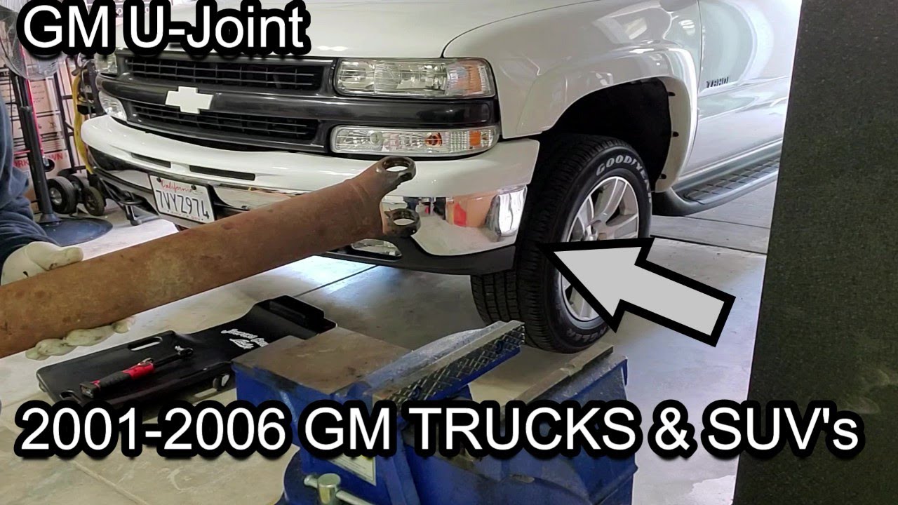 Как заменить крестовины Chevrolet (грузовики и внедорожники 2001–2006 годов)
