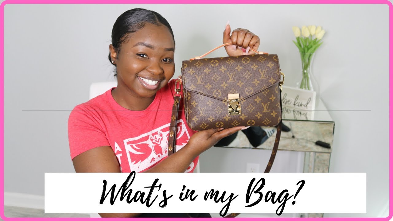 WHAT'S IN MY BAG?! -  LOUIS VUITTON POCHETTE METIS