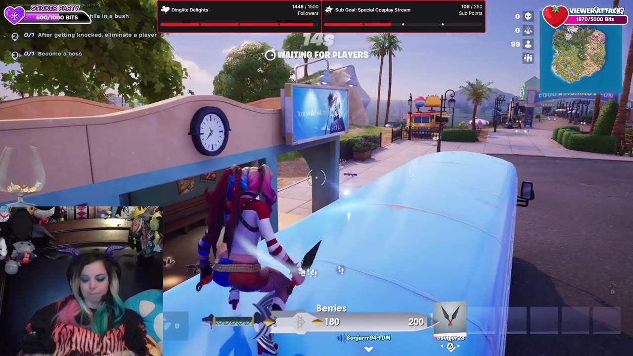Forting the Nite - *burp* | #sophia_cormier on #Twitch