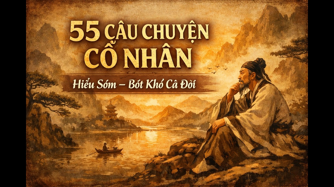 55 CÂU CHUYỆN CỔ NHÂN  : NGHE 1 LẦN THẤM CẢ ĐỜI