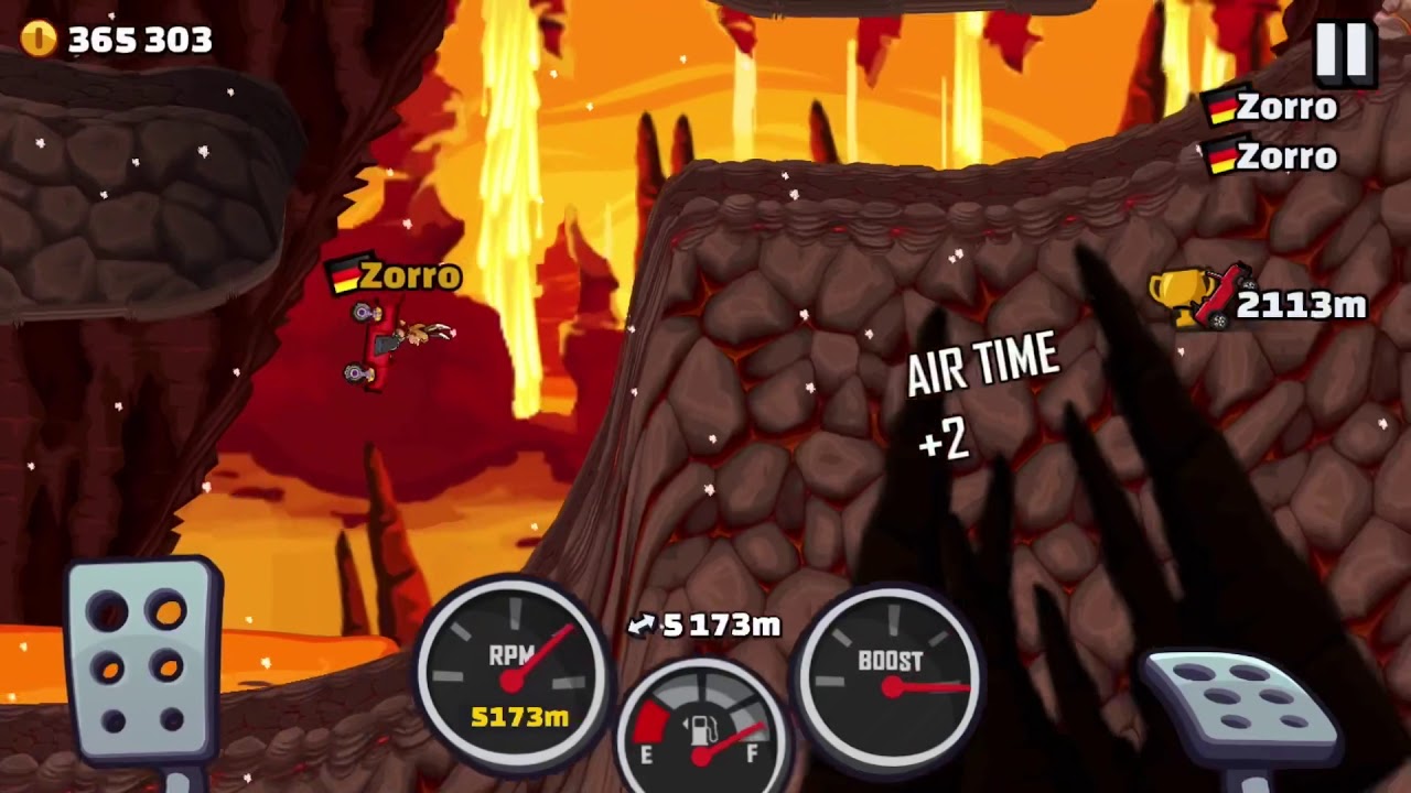 WORLD RECORD Hill Climber in Racer Glacier - Hill Climb Racing 2