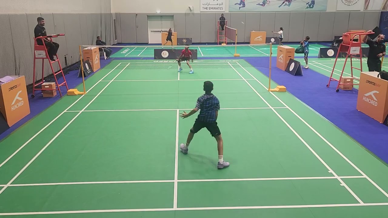 Soumil vs Wildan | BS U15 | UAE TSS | Shuttle Blaze