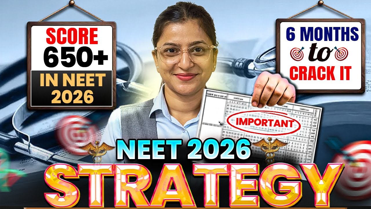 6 Month Strategy for NEET 2026