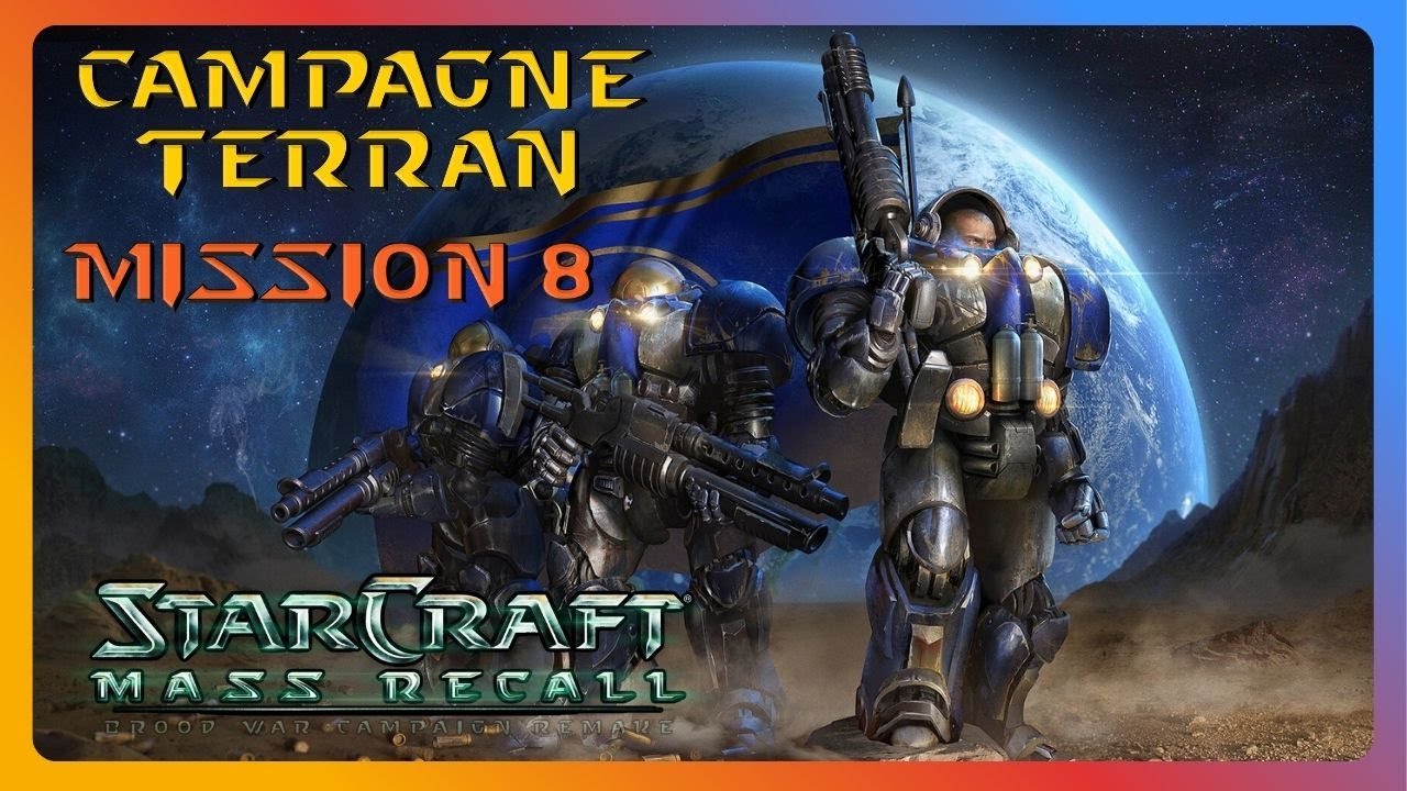 Starcraft Mass Recall - Terran 8. Assaut frontal (Difficile)