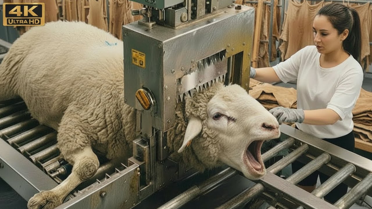 Inside the Sheep Leather Factory: From Raw Sheep Skin to Luxury Goods