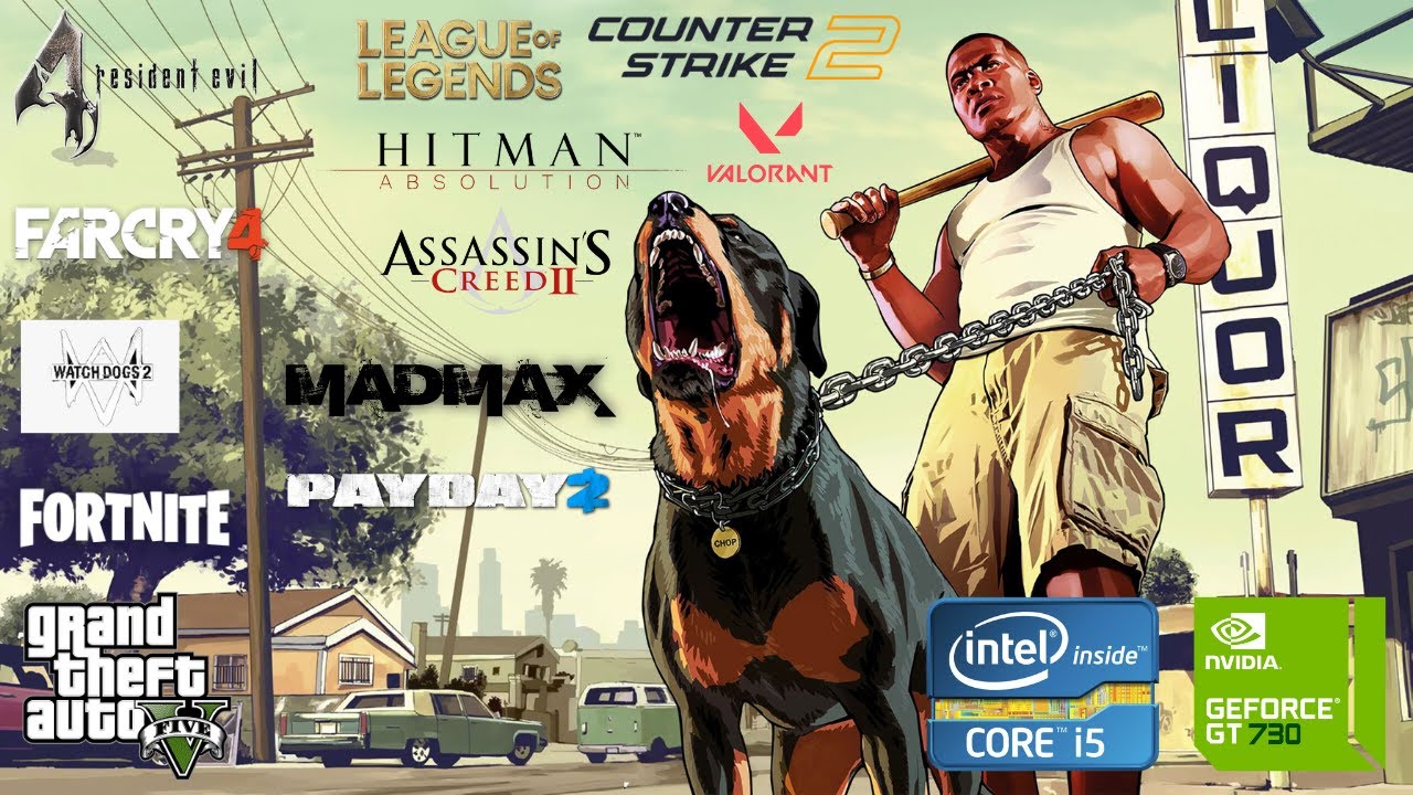 GT 730 4GB + i5 3570 LGA 1155 TESTE em 12 JOGOS!