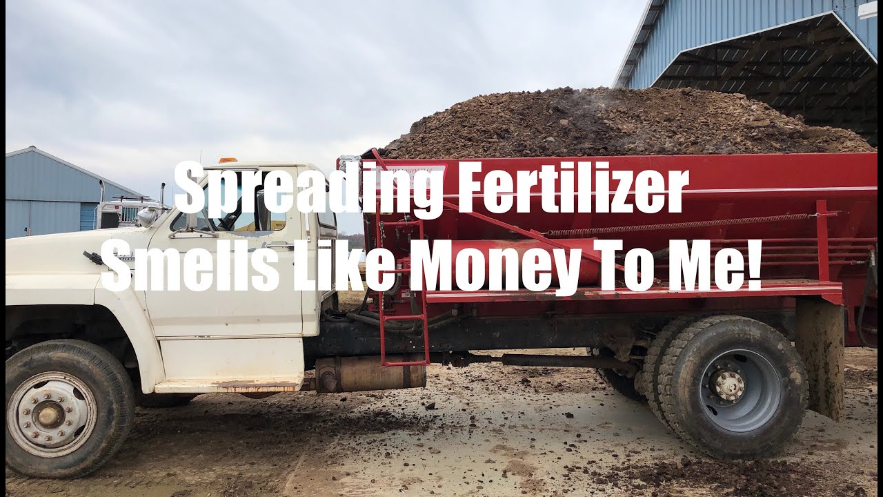 Spreading Fertilizer - Smells Like Money To Me!