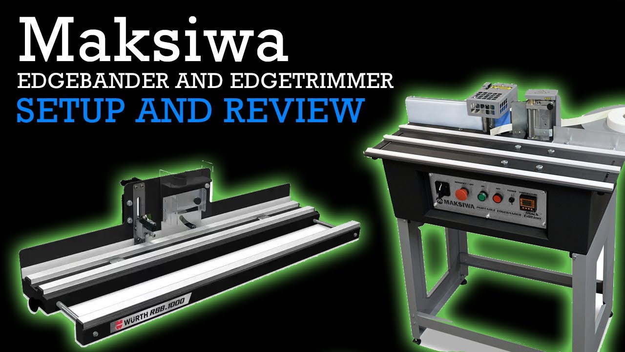 Maksiwa CBC.E Edge Bander and Edge Trimmer