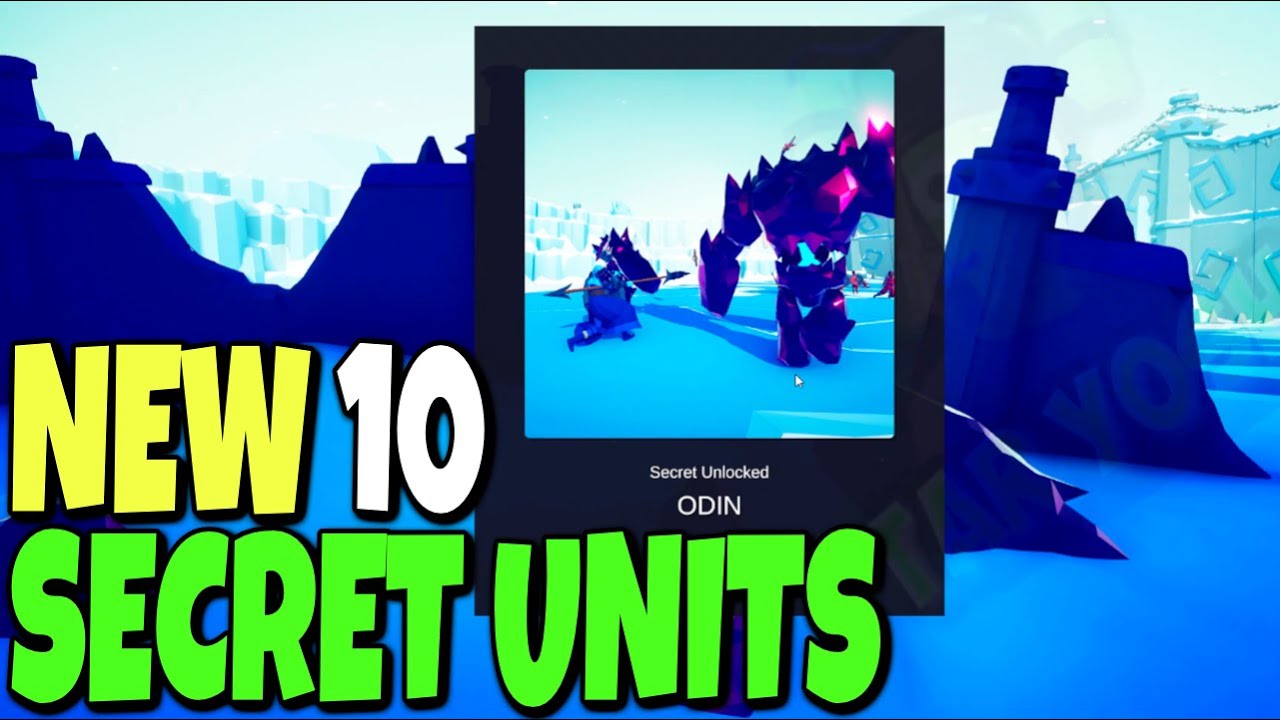 TABS - How to Unlock New 10 Secret Units in Hidden Units Mod by Team Grad