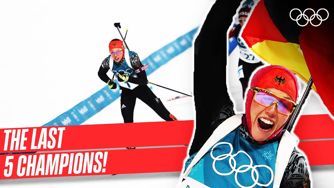 Women's Biathlon Sprint ⛷ Last 5 Champions! 🥇