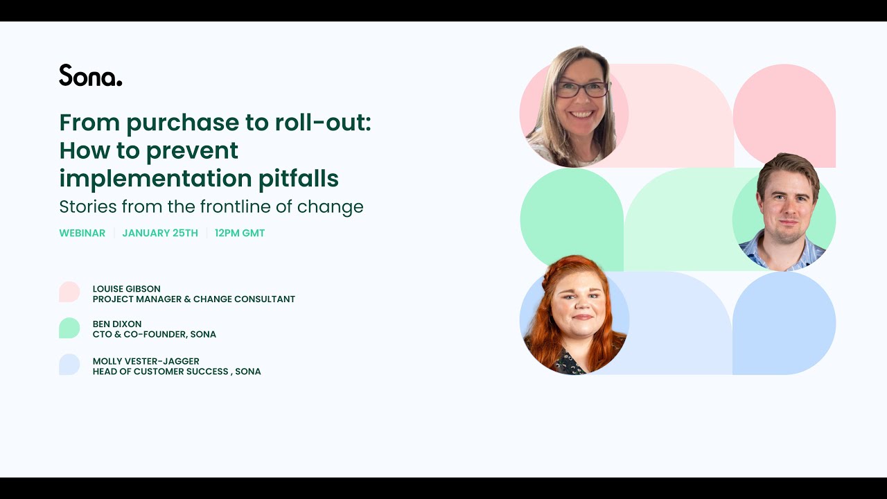 From purchase to roll-out: How to prevent implementation pitfalls